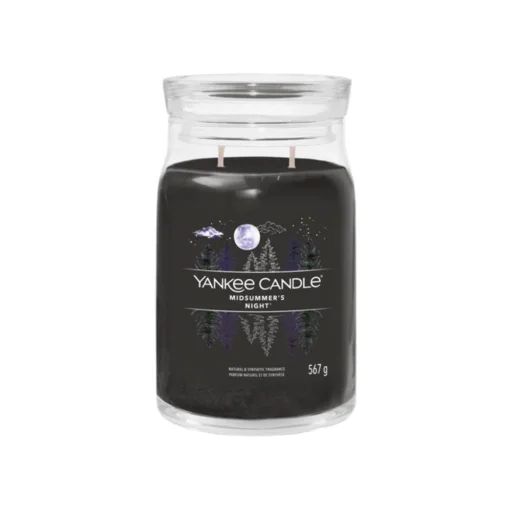 شمعة "يانكي كاندل" (Yankee Candle) الحجم الكبير (Signature Large Jar) - ليلة منتصف الصيف Yankee Candle Signature Large Jar - Midsummer's Night