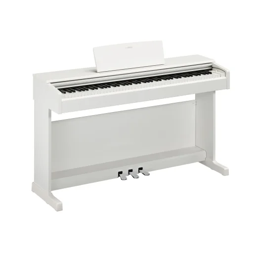 ياماها (Yamaha Arius YDP-145) بيانو رقمي - أبيض Yamaha Arius YDP-145 Digital Piano - White