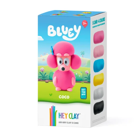 هي كلاي - كوكو، سلسلة المجموعات، 5 علب Hey Clay Coco, Series Collections, 5 cans