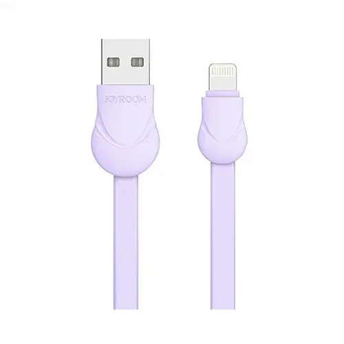 جوي رووم  كابل بيانات مايكرو يو إس بي (Micro USB) موديل S-L121W - أرجواني Joyroom S-L121W Micro USB Data Cable - Purple