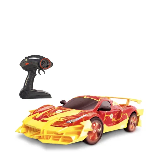 سيارة السباق دي سي كومكس أر سي باتمان فلاش ريسر بمقياس 1:10 DC Comics RC BATMAN FLASH RACER 1:10