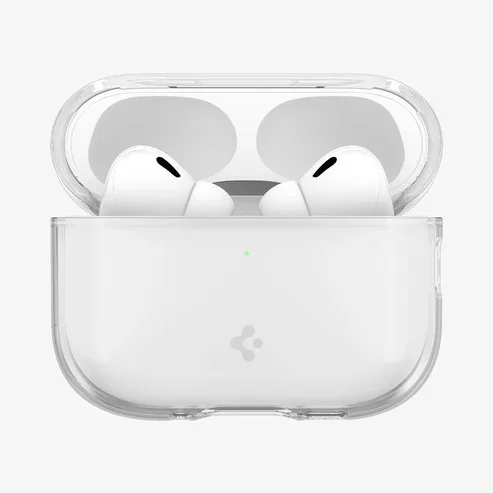 حافظة حماية سبيجن ليكويد كريستال لسماعات آيربودز برو (الجيل الثالث) - شفاف كريستالي Spigen AirPods Pro (3rd Gen) Liquid Crystal Case - Crystal Clear