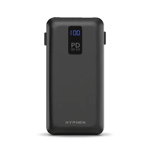 بنك طاقة (باور بانك) هايفن سلسلة X نحيف بسعة 20 ألف مللي أمبير - شحن سريع Hyphen X Series 20K MAH Slim Powerbank - FAST CHARGE