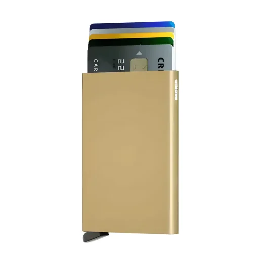 محفظة بطاقات سيكريد كاردبروتيكتور - ذهبي Secrid Cardprotector Gold