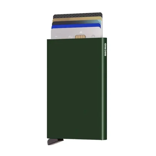 محفظة بطاقات سيكريد كاردبروتيكتور - أخضر Secrid Cardprotector Green