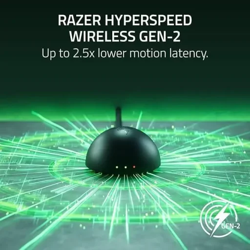 ماوس ألعاب إلكترونية لاسلكي ريزر فايبير V4 برو - أسود Razer Viper V4 Pro Wireless Esports Mouse - Black