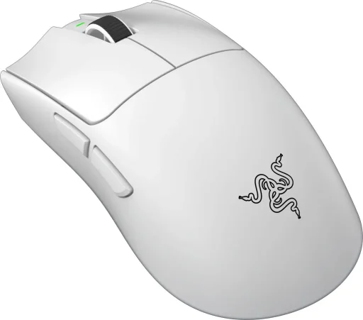 ماوس ألعاب إلكترونية لاسلكي ريزر فايبير V4 برو - أبيض Razer Viper V4 Pro Wireless Esports Mouse - White
