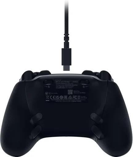 يد تحكم لاسلكية للألعاب لجهاز إكس بوكس والكمبيوتر ريزر وولفرين V3 برو - أسود Razer Wolverine V3 Pro Wireless Controller for Xbox & PC - Black