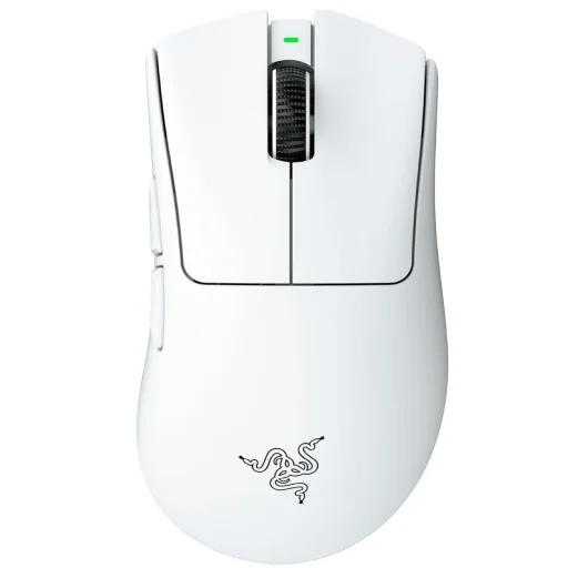 ماوس ألعاب لاسلكي ريزر ديف أدر V4 برو - أبيض Razer DeathAdder V4 Pro Wireless Gaming Mouse - White