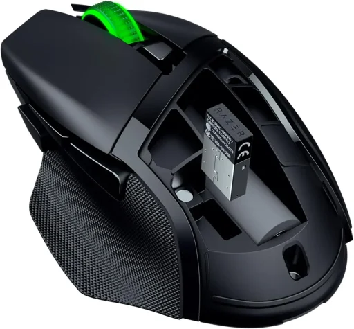 ماوس ألعاب لاسلكي ريزر بازيليسك V3 X هايبر سبيد - أسود Razer Basilisk V3 X HyperSpeed Wireless Gaming Mouse - Black