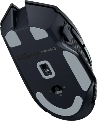 ماوس ألعاب لاسلكي ريزر بازيليسك V3 X هايبر سبيد - أسود Razer Basilisk V3 X HyperSpeed Wireless Gaming Mouse - Black