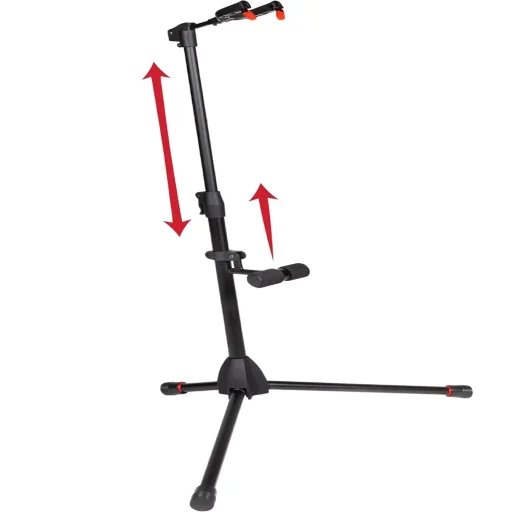 جايتور GFWGTR1500 حامل جيتار معلق مع قفل لمنطقة الرقبة Gator GFWGTR1500 Hanging Guitar Stand with Locking Neck Cradle
