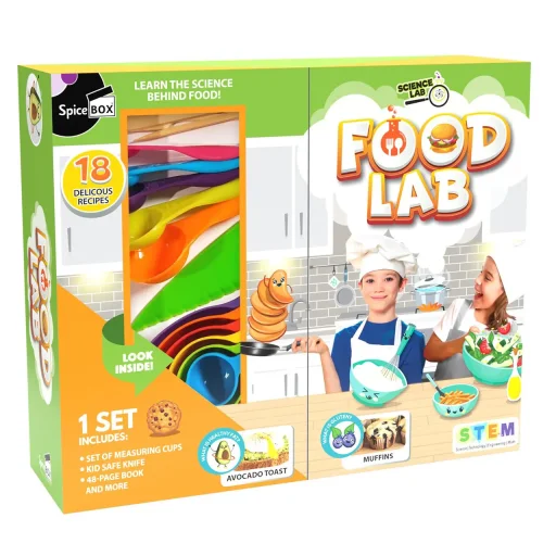 سكيلماتيكس مجموعة علوم مختبر الطعام لتعلم STEM Skillmatics STEM Learning Food Lab Science Kit