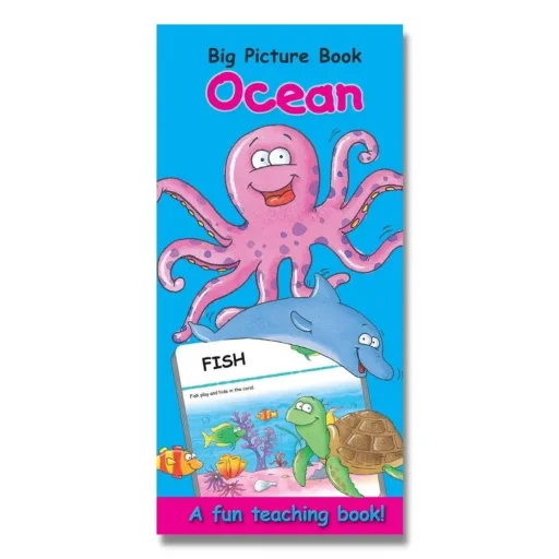 سكيلماتيكس كتاب تعليمي كبير مبطن - المحيط Skillmatics Large Padded Learning Book – Ocean
