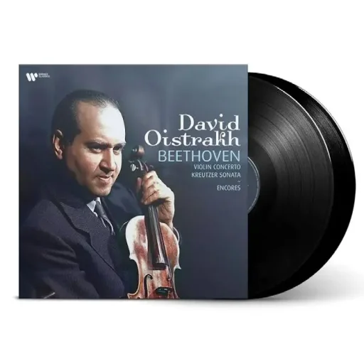 دافييد أويستراخ - بيتهوفن: فايلن كونسيرتو آند كرويتزر (2 LP) DAVID OISTRAKH - BEETHOVEN: VIOLIN CONCERTO & KREUTZER (2 LP)