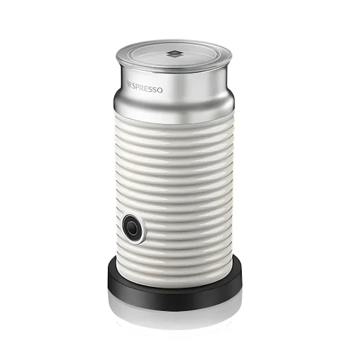 صانعة رغوة الحليب نسبريسو أيروتشينو 3 - أبيض Nespresso Aeroccino3 Milk Frother - White