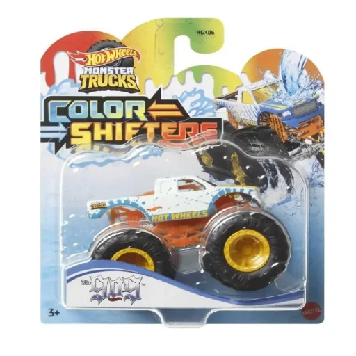 هوت ويلز تشكيلة مونستر تراكس كولور شيفترز بمقياس 1:64 Hot Wheels Monster Trucks Color Shifters 1:64 Scale Assortment