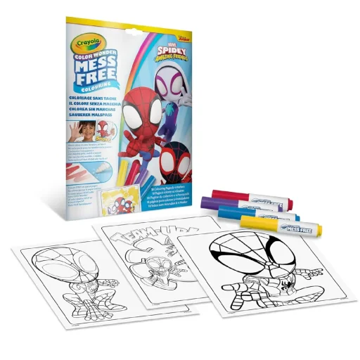 كرايولا كولور وندر فولدا لوب - مارفل سبايدي وأصدقاؤه المذهلون Crayola Color Wonder Foldalope - Marvel Spidey and His Amazing Friends