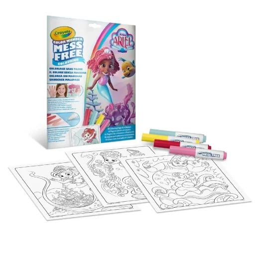 مجموعة كرايولا كولور وندر فولدا لوب - ديزني الحورية الصغيرة Crayola Color Wonder Foldalope Set - Disney The Little Mermaid