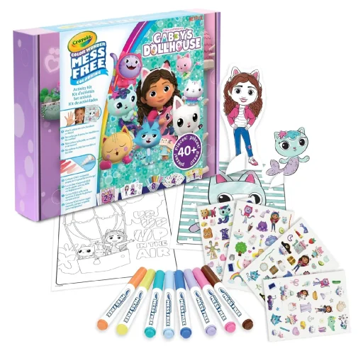 مجموعة أنشطة كرايولا كولور وندر - بيت دمى غابي Crayola Color Wonder Activity Set - Gabby's Dollhouse