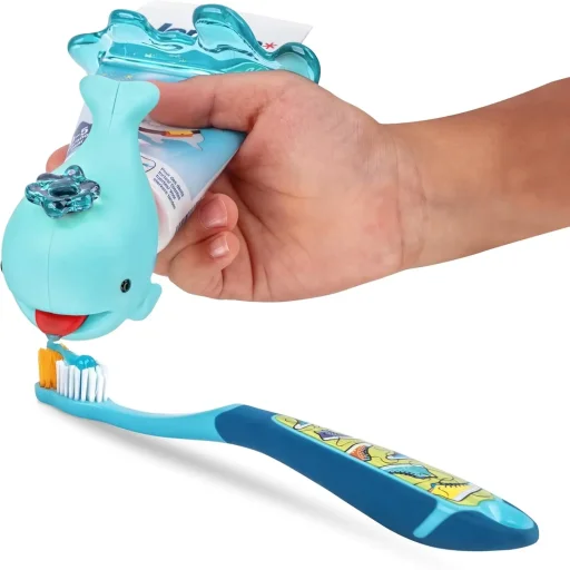 فليبر بخاخ معجون أسنان حوت - بلوي Flipper Whale Toothpaste Squirter - Bluey