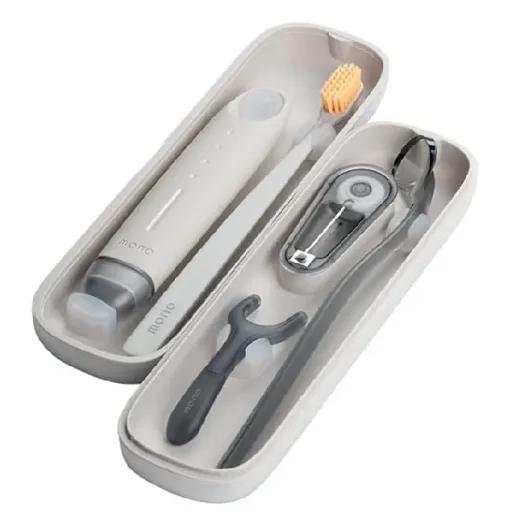 فليبر مجموعة العناية بالفم مونو - رمادي هاربور Flipper Mono Oral Care Kit - Harbor Gray