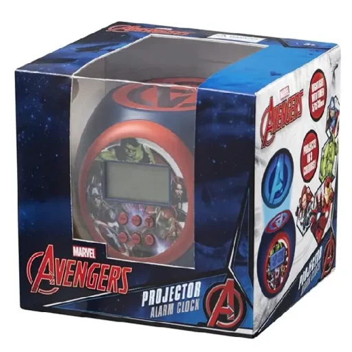 أو تي إل تكنولوجيز ساعة منبه بروجيكتور مارفل أفنجرز OTL Technologies Marvel Avengers Projector Alarm Clock
