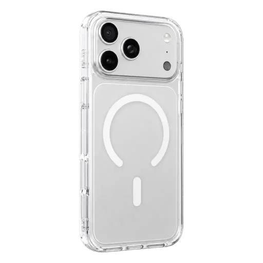 ليفيلو Clara MagSafe حافظة شفافة لآيفون 18 برو - شفاف Levelo Clara MagSafe Clear Case for iPhone 18 Pro - Clear