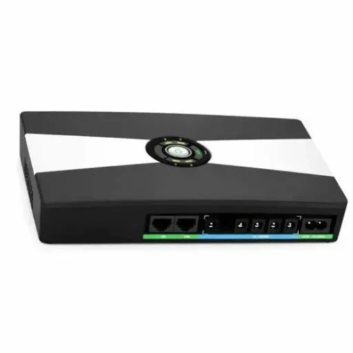 جي تي إكس GSCA1 مزود طاقة DC UPS 12V/15V لأنظمة CCTV والكاميرات - أسود GeTX GSCA1 12V/15V DC UPS for CCTV & Camera Systems - Black