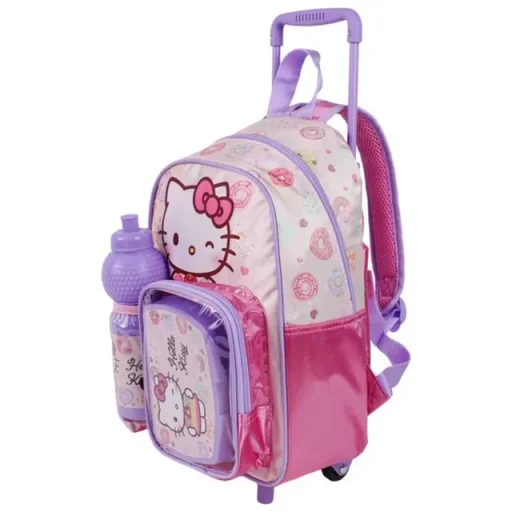 سانريو هيلو كيتي حب الدونات طقم حقيبة بعجلات 3 في 1 - Bts263In1T04 Sanrio Hello Kitty Donuts Love 3 In 1 Trolley Set - Bts263In1T04