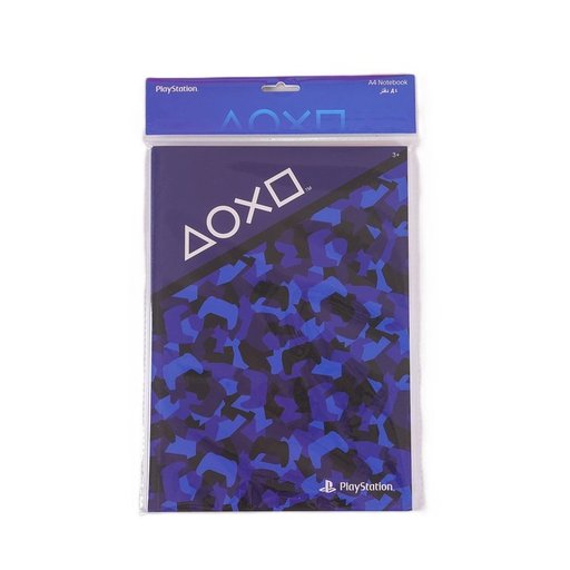 سوني بلايستيشن العب بالتمويه دفتر ملاحظات مقاس A4 - Tbt25Playstation112 Sony Plastation Play In Camo A4 Notebook - Tbt25Playstation112