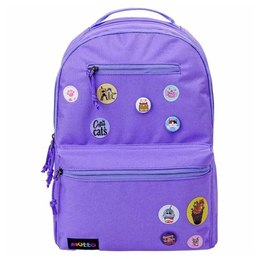 موتو قطة حقيبة ظهر مقاس 16 بوصة - Tbt25Teenm06 Motto Cat 16" Backpack - Tbt25Teenm06