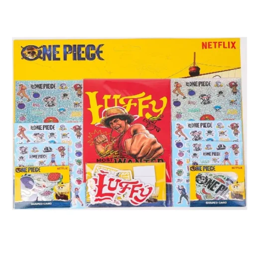 نتفليكس ون بيس طقم ملصقات - Tbt26Stat148 Netflix One Piece Sticker Set - Tbt26Stat148