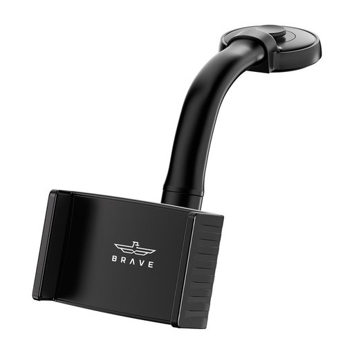 بريف حامل هاتف سيارة قابل للطي للوحة القيادة وشاشة LCD - أسود (BHL-53) Brave Foldable Car Phone Holder for Dashboard & LCD Display - Black (BHL-53)