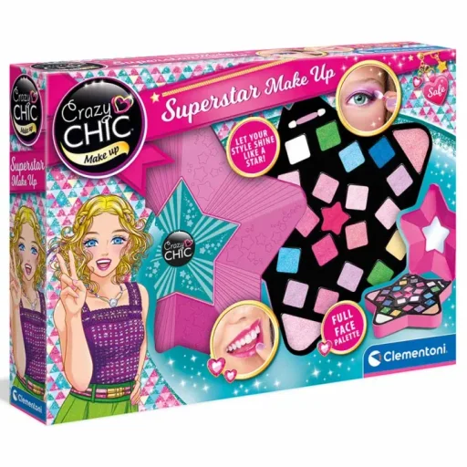 كليمينتوني كريزي شيك سوبرستار ميك أب Clementoni Crazy Chic Superstar Make Up