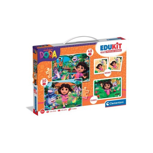 كليمينتوني إديوكيت 4 في 1 دورا المستكشفة 2025 Clementoni Edukit 4In1 Dora The Explorer 2025