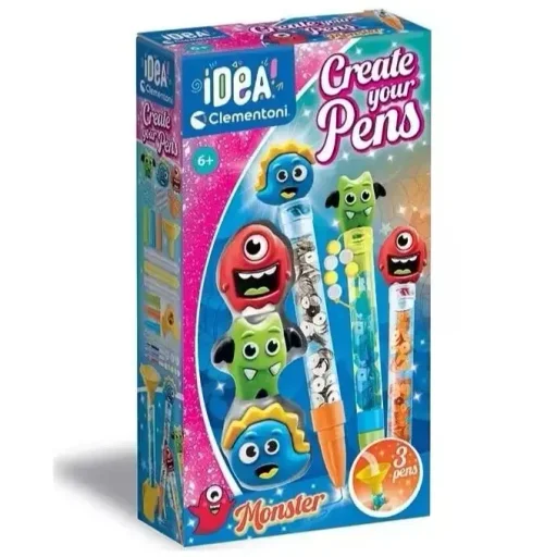 كليمينتوني آي دي مجموعة أقلام صغيرة () مونسترك Clementoni Id Small Pen Kit () Monsterk