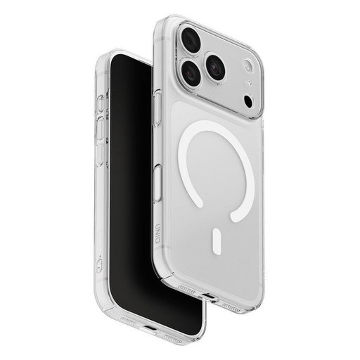 يونيك AirSuit MagClick كفر لهاتف ايفون 18 Pro - شفاف لامع UNIQ AirSuit Magnetic Hybrid Case for iPhone 18 Pro - Glossy Clear