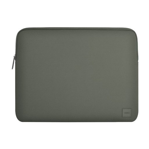 يونيك Cyprus حافظة لابتوب من النيوبرين مقاومة للماء - حتى 14 إنش - أخضر قصديري UNIQ Cyprus Water-Resistant Neoprene Laptop Sleeve - up to 0.3556 m - Pewter Green