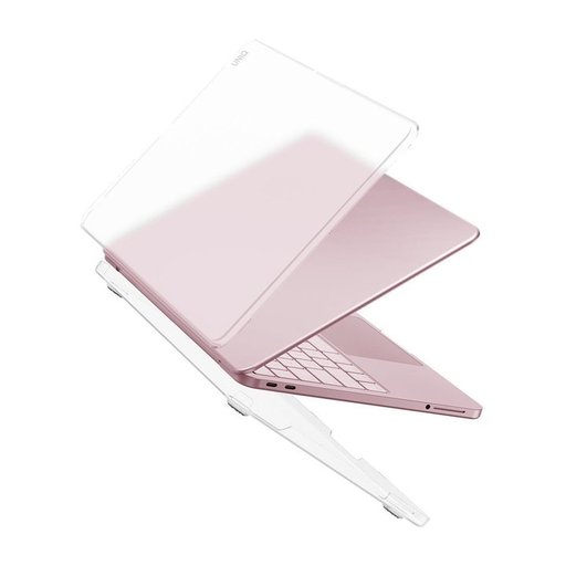 يونيك Claro كفر حماية لـ ماك بوك Neo - شفاف مطفي UNIQ Claro Protective Case for MacBook Neo - Frost Clear
