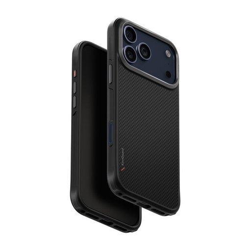 يونيك Keva MagClick كفر حماية لـ ايفون 17 Pro Max - أسود كربوني UNIQ Keva Magnetic Protective Case for iPhone 17 Pro Max - Carbon Black