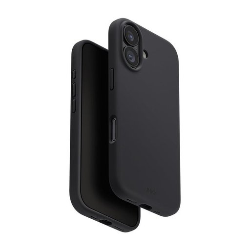 يونيك Lino MagClick كفر حماية هجين لـ ايفون 17 - رمادي فحمي UNIQ Lino Magnetic Hybrid Case for iPhone 17 - Charcoal Gray