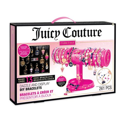ميك إت ريل جوسي كوتور أساور DIY تألق وعرض Make It Real Juicy Couture Dazzle and Display DIY Bracelets