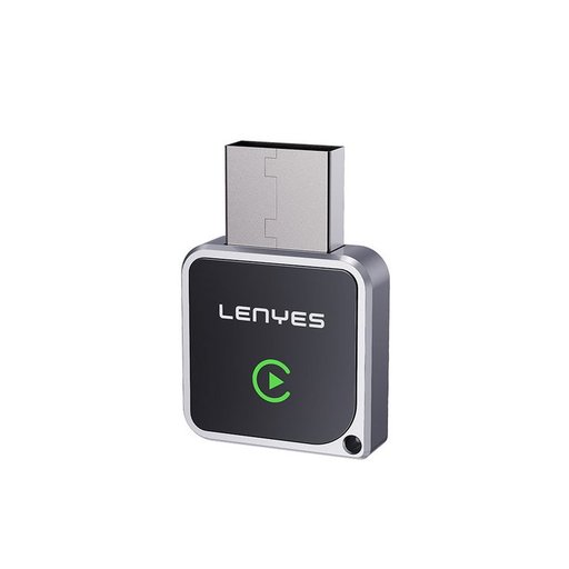 لينيس LCP06 محول CarPlay وAndroid Auto لاسلكي - أسود Lenyes LCP06 Wireless CarPlay & Android Auto Adapter - Black