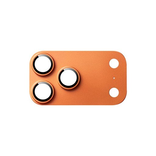 ويوو LG-012 Armor Deck واقي عدسات كاميرا لهاتف ايفون 17 Pro / Pro Max - برتقالي WiWU LG-012 Armor Deck Camera Lens Protector for iPhone 17 Pro / Pro Max - Orange