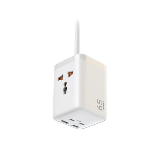 لينيس LS118-UK مشترك كهربائي - أبيض Lenyes LS118-UK Power Strip - White