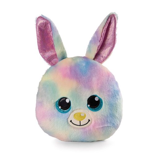 نيسي وسادة مجسمة أرنب رينبو كاندي 32X32 سم NICI Cushion Figural Rabbit Rainbow Candy 32X32cm