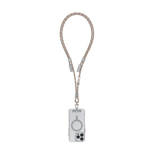 حبل تعليق وكابل شحن USB-C إلى USB-C اثنان في واحد سكينارما DYNO VE - بيرش Skinarma DYNO VE 2-IN-1 Lanyard and Charging Cable C To C - Birch