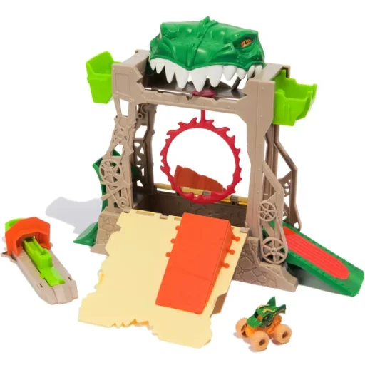 سبين ماستر (مونستر جام) دراغون دنجون أوف دوم مجموعة لعب ميني جامز Spin Master (Monster Jam) Dragon Dungeon Of Doom Playset Mini Jams