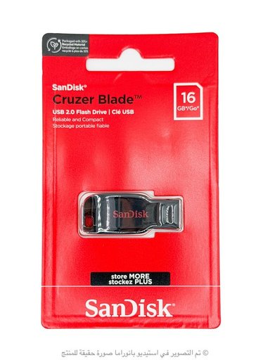 فلاش ميموري SanDisk Cruzer Blade USB 2.0 - 16GB SanDisk Cruzer Blade USB 2.0 16GB USB Flash Drive